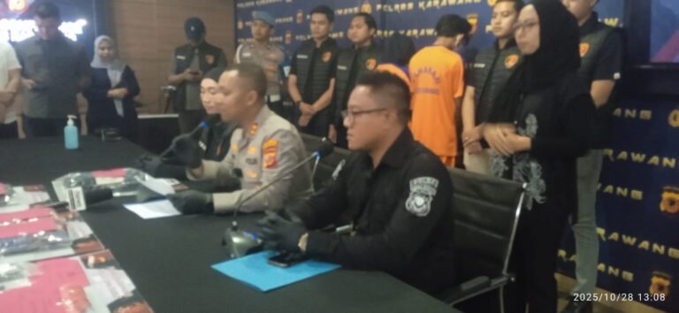 satreskrim polres ungkap kasus bayi mati mulut di lakban