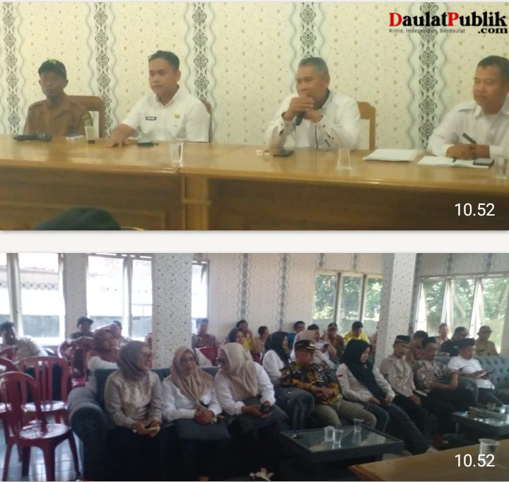 Pemdes Ciwaringin Gelar Minggon Desa, Bahas Program dan Aspirasi Warga