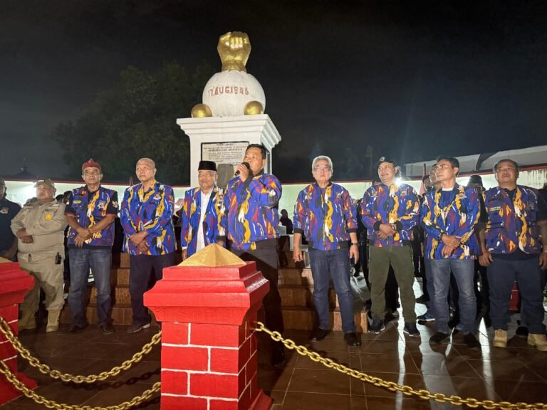 LSM Laskar NKRI Napak Tilas di Monumen Kebulatan Tekad Rengasdengklok