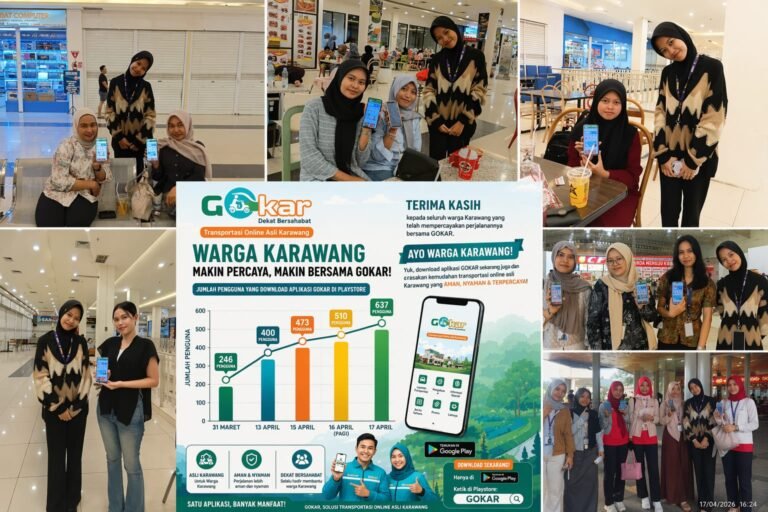 Download GOKAR gratis di playstore, warga Karawang antusias  sambut aplikasi lokal