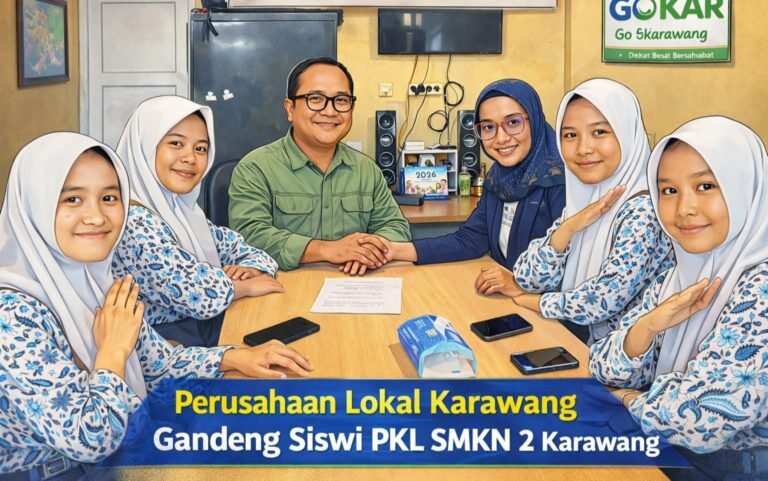 Perusahaan Lokal Karawang Kembangkan Ekosistem Digital, Rangkul Siswa PKL SMKN 2 Karawang