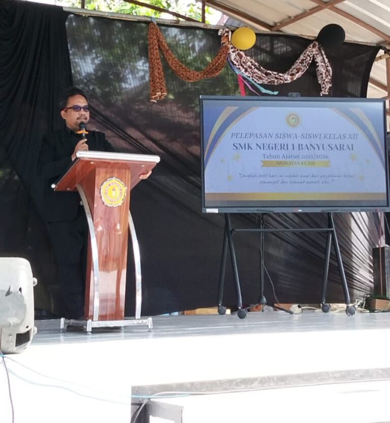Pelepasan Siswa Kelas XII SMKN 1 Banyusarai, Angkatan ke-XIII Resmi Dilepas Menyongsong Masa Depan