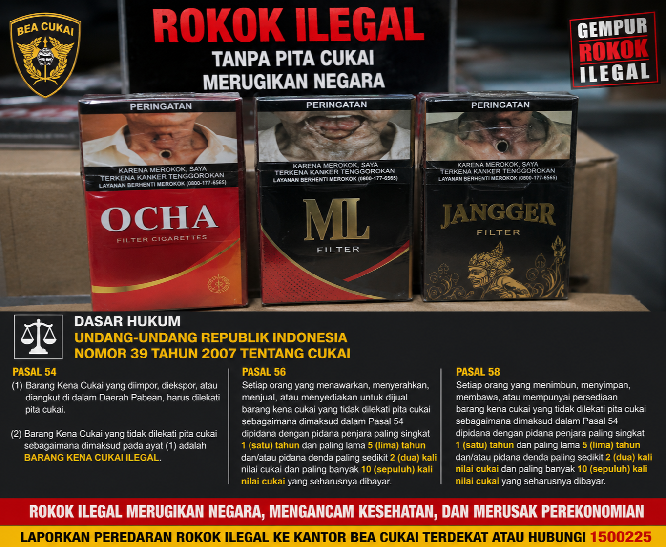 Viral,!!! Diduga Rokok Ilegal Beredar, Bea Cukai Madura Dinilai Bungkam