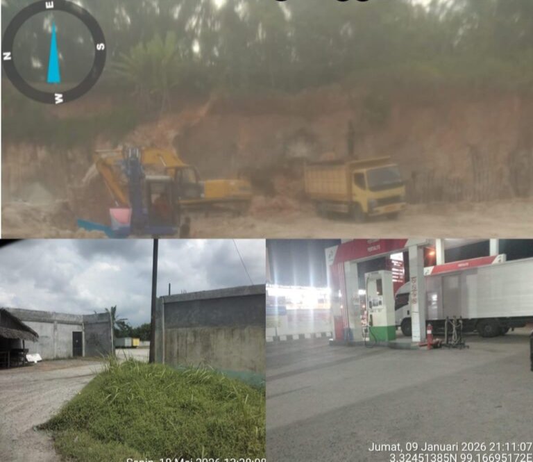 Kasat Reskrim An Iptu Herikson Parulian Sudah Perintahkan Petugas Segel TKP Praktek Ilegal Jenis Tambang CPO BBM di Tebingtinggi