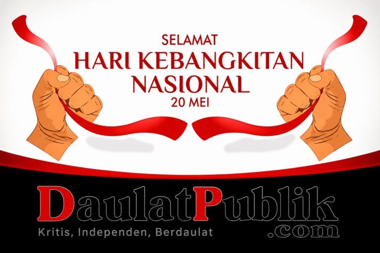 Keluarga Besar Media Daulatpublik.com Ucapkan Selamat Hari Kebangkitan Nasional Republik Indonesia