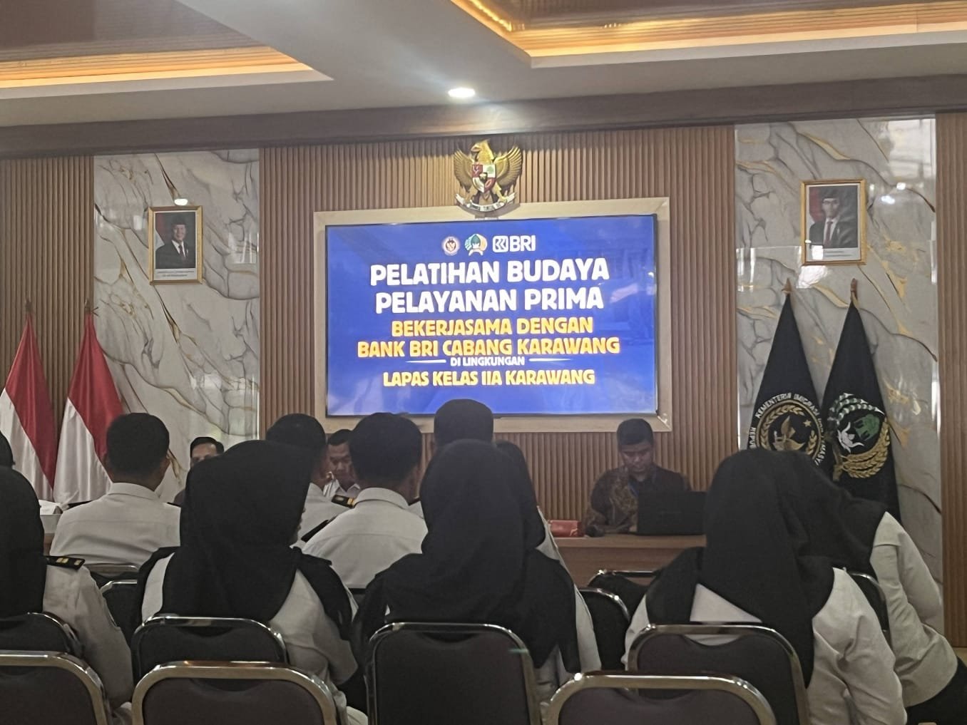 BRI Karawang Bekali Petugas Lapas dengan Budaya Pelayanan Prima.