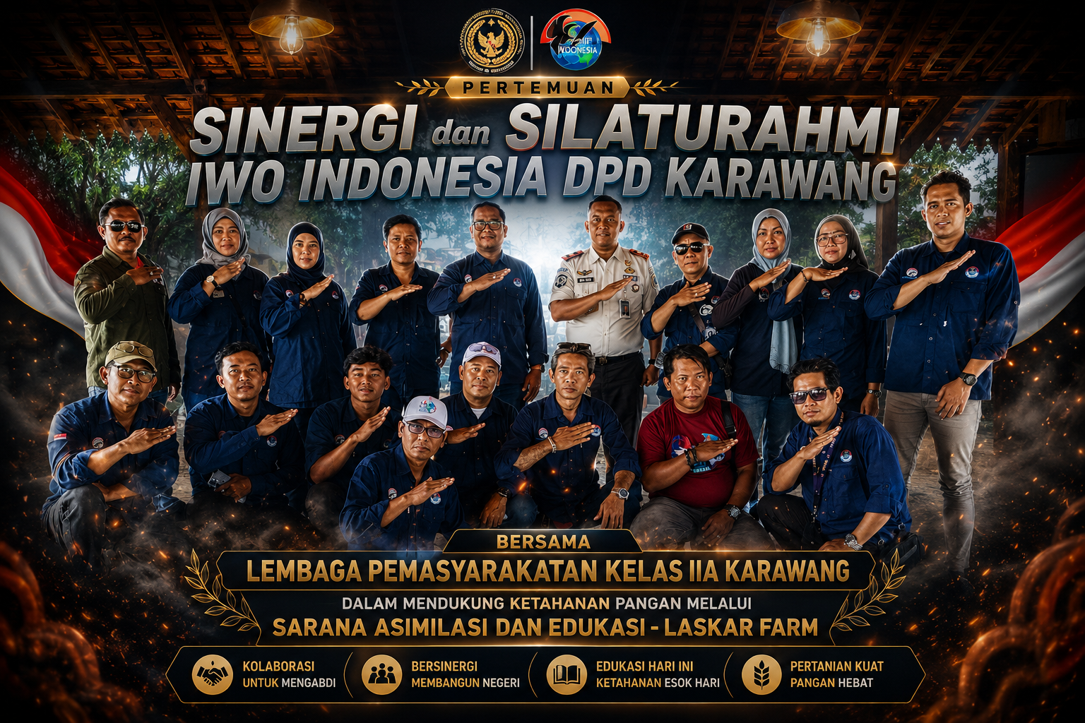 Dari Balik Jeruji Menuju Harapan Baru, Laskar Farm Lapas Kelas IIA Karawang Buktikan Pembinaan Mampu Melahirkan Warga Binaan yang Mandiri dan Produkti